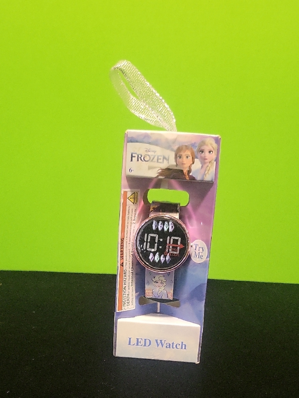 Disney Frozen Kids LED Watch - Purple and Blue
